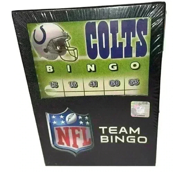 NFL TEAM BINGO set Indianapolis Colts By Rico Industries - Picture 1 of 2